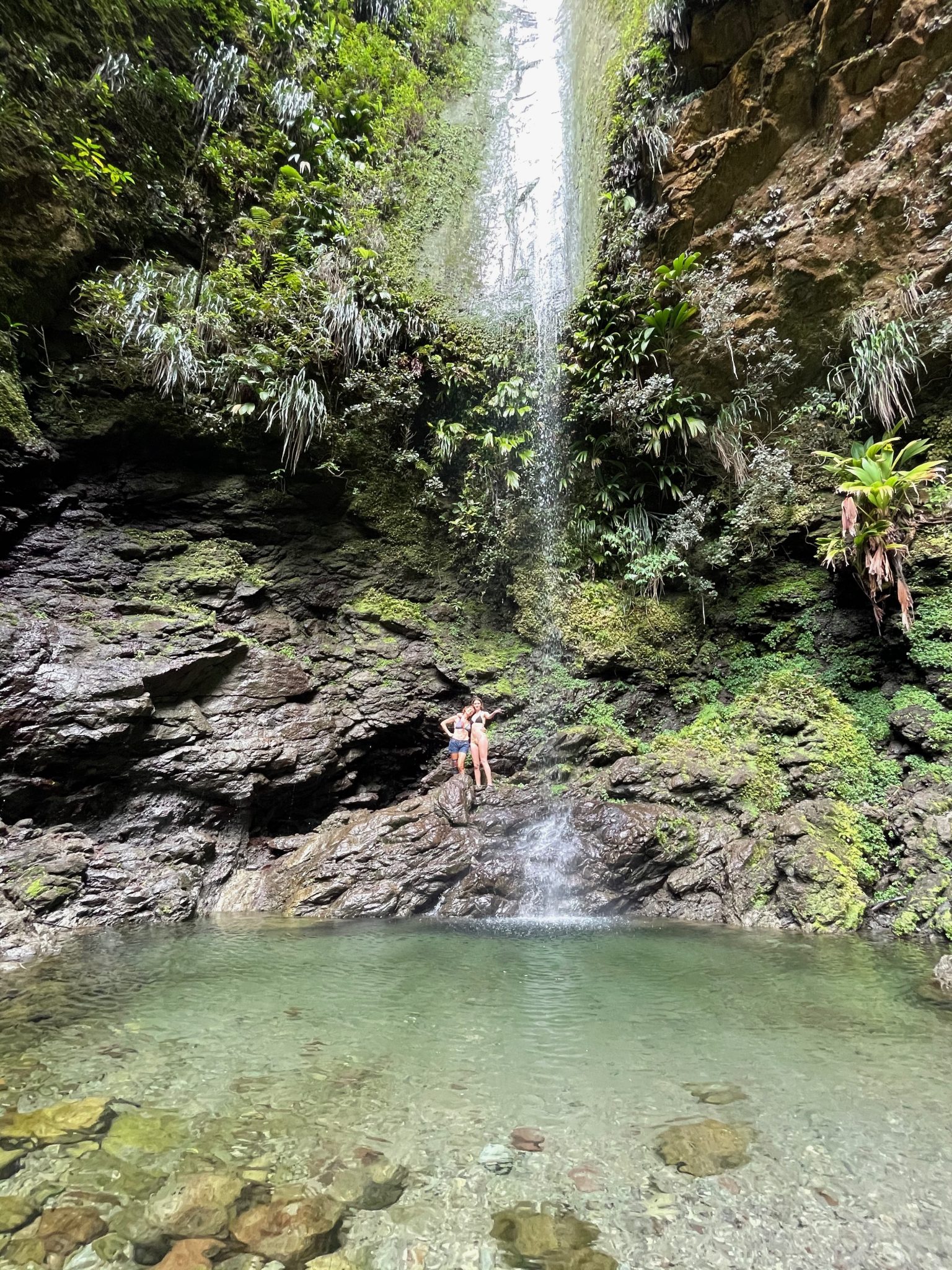 le bassin bleu Les marches de Paulina